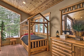 House (Multiple Bedrooms) | Interior - Expansive Ruth Lake Home w/ Dock, Fire Pit & Beach (Emily)