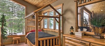 Expansive Ruth Lake Home w/ Dock, Fire Pit & Beach