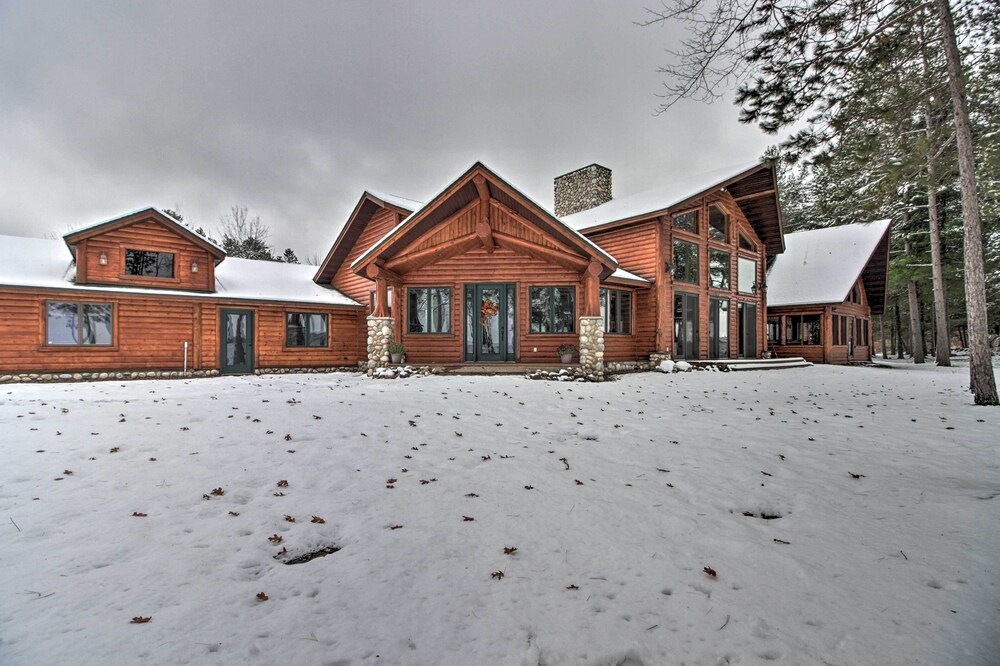 Expansive Ruth Lake Home w/ Dock, Fire Pit & Beach