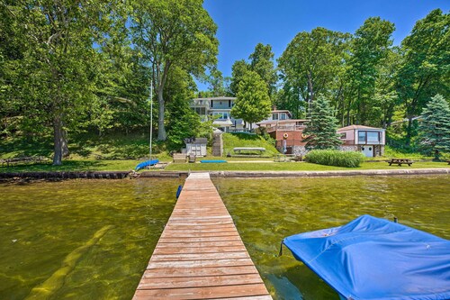 Private Dock & Stunning Views: Corey Lake Getaway!