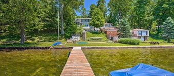 Private Dock & Stunning Views: Corey Lake Getaway!