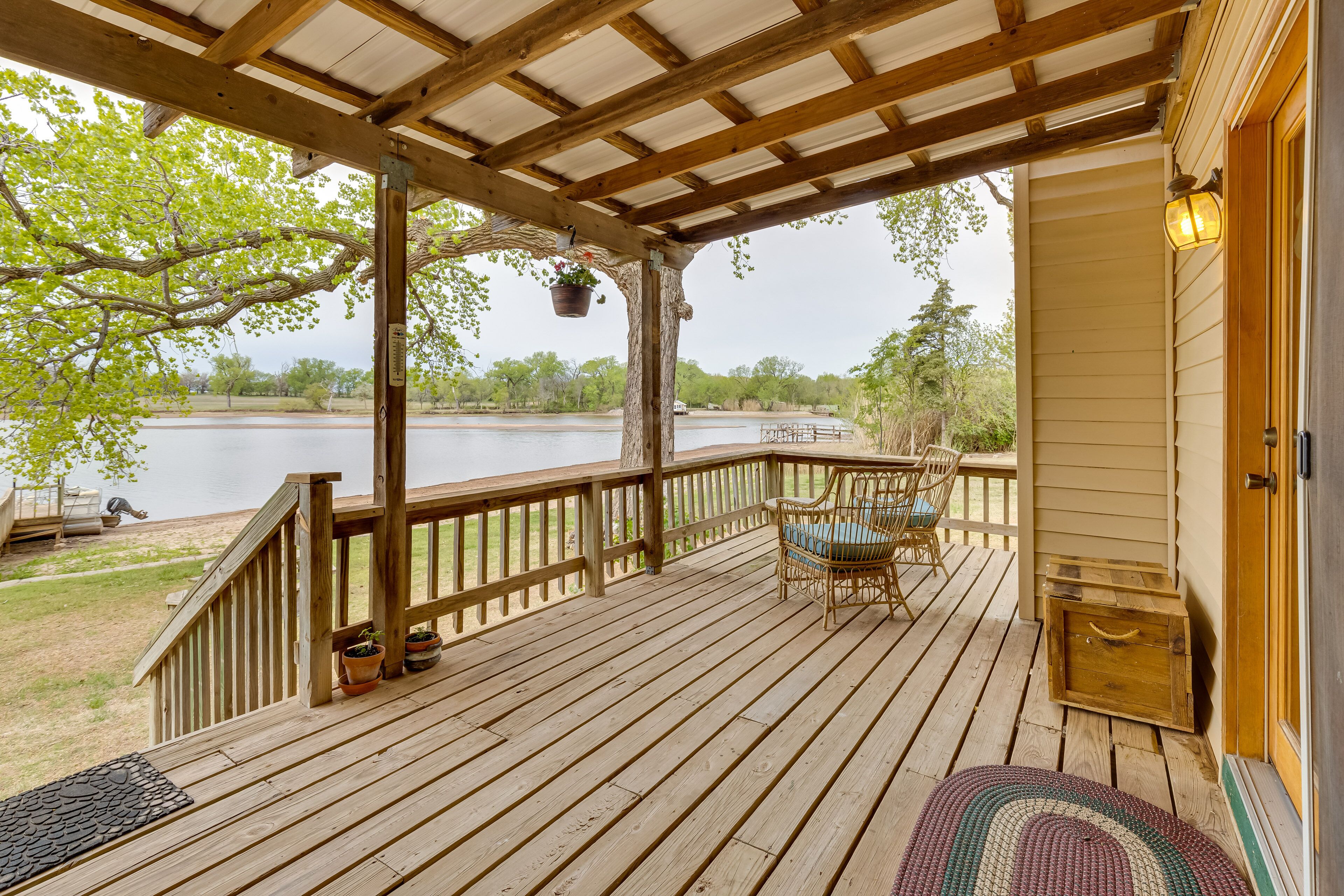 Kansas Vacation Rental w/ Boat Dock & Lake Access
