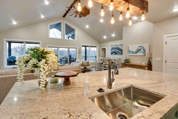 House (5 Bedrooms) | Interior - Waterfront Grand Lake Family House w/ Game Room! (Afton)