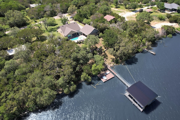 House (3 Bedrooms) | Interior - Dock & Private Pool: Lake Palo Pinto Retreat! (Palo Pinto)