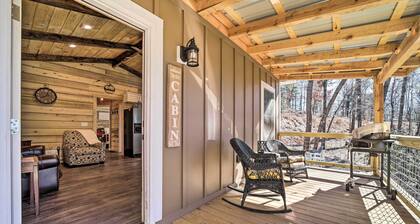 Modern Cabin w/ Fire Pit < 3 Mi to Trails!