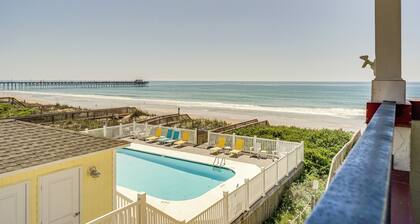 North Topsail Beach Vacation Rental w/ Pool Access