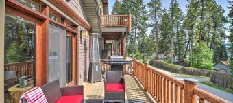 Flathead Lake Getaway w/ Balcony, Fireplace!