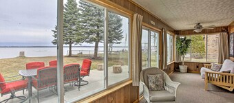 Peaceful Lakefront Houghton Lake Property w/ Patio