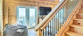 Peaceful Free Union Cabin w/ Deck & Mtn Views