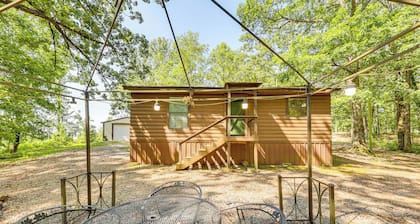 Arkansas Log Cabin Rental Near Lake Greeson!