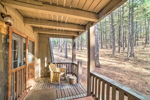 Apartment (2 Bedrooms) | Front of property - Rustic Condo w/ Patio: Walk to Angel Fire Resort! (Angel Fire)