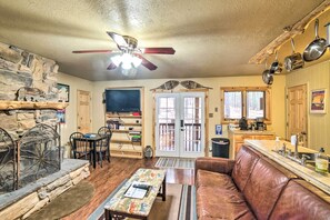 Apartment (2 Bedrooms) | Interior - Rustic Condo w/ Patio: Walk to Angel Fire Resort! (Angel Fire)