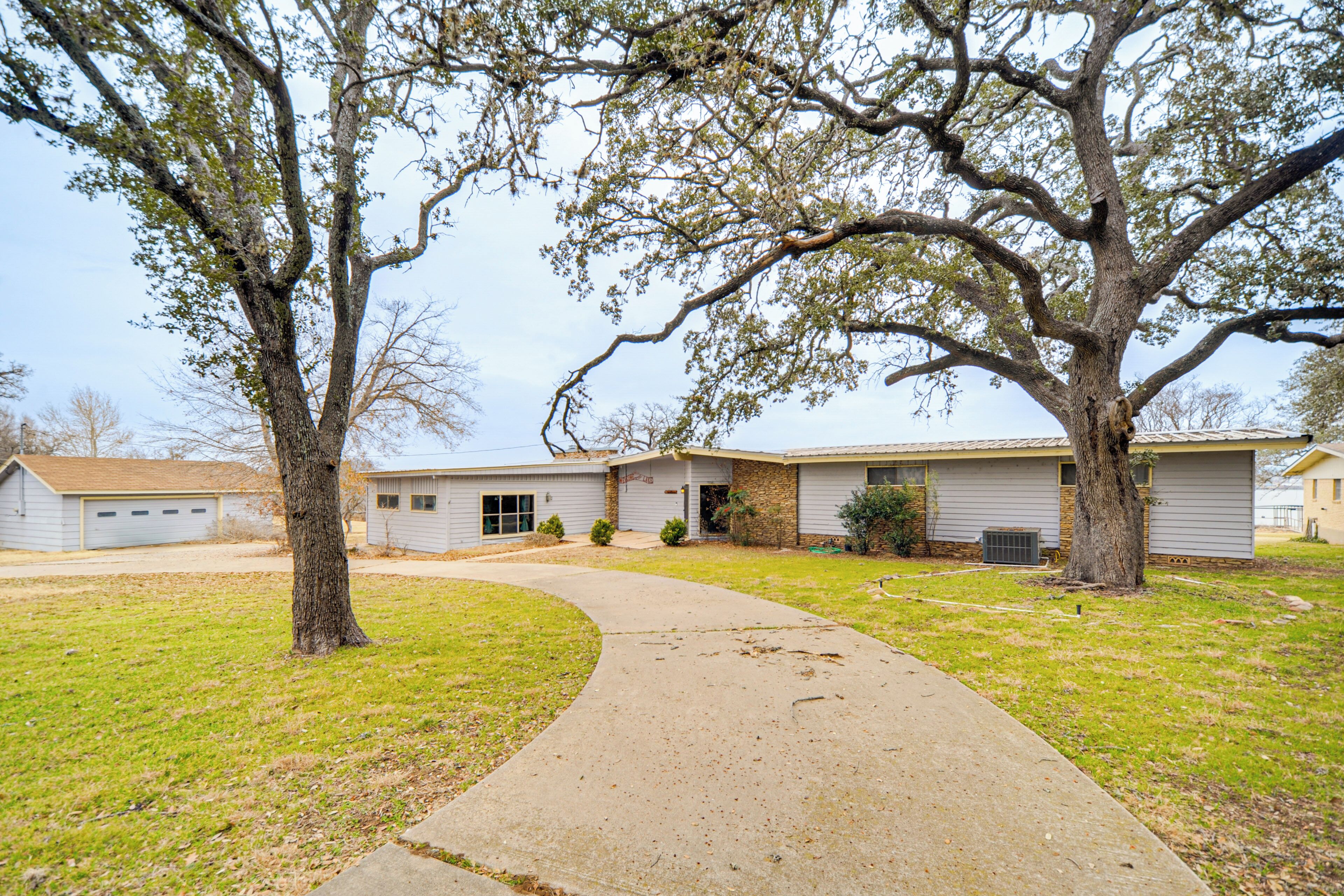 Overnatningsstedets facade