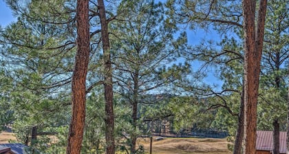 Hike, Golf & Explore: Ruidoso Retreat w/ Deck!