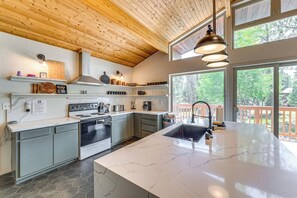 House (4 Bedrooms) | Interior - Stylish, Serene Angel Fire Cabin w/ Hot Tub! (Angel Fire)