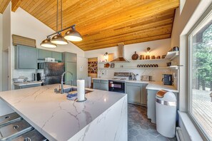 House (4 Bedrooms) | Interior - Stylish, Serene Angel Fire Cabin w/ Hot Tub! (Angel Fire)