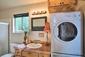 House (2 Bedrooms) | Interior - Waterfront Cabin w/ 2 Boat Docks & Mtn Views! (St. Maries)