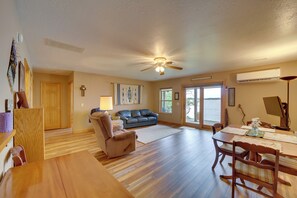 Apartment (3 Bedrooms) | Interior - Boat Dock & Fire Pit: 'sunset Cove' Lakefront Gem (Jay)
