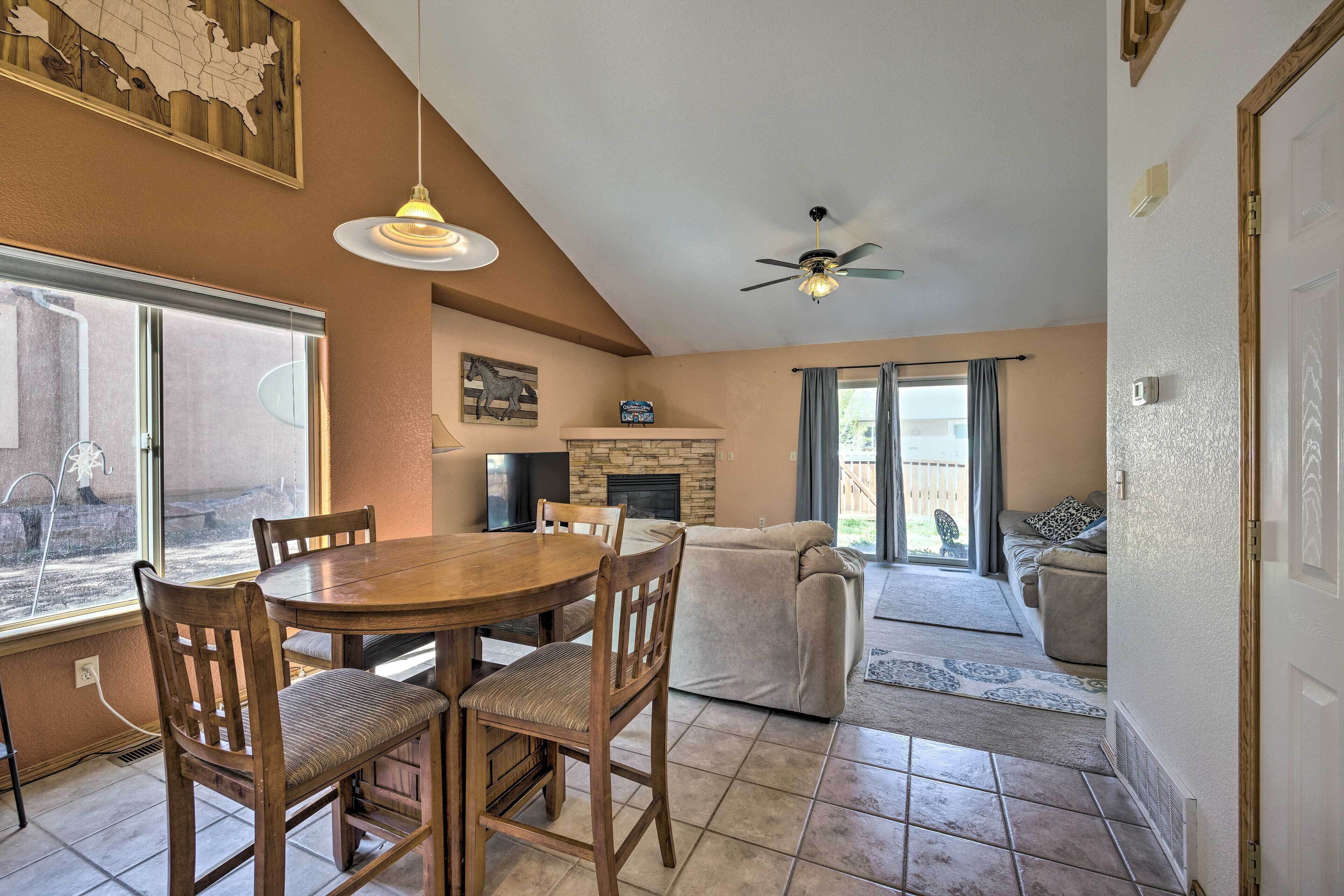 Woodland Park Home w/ Patio & Fenced Yard!