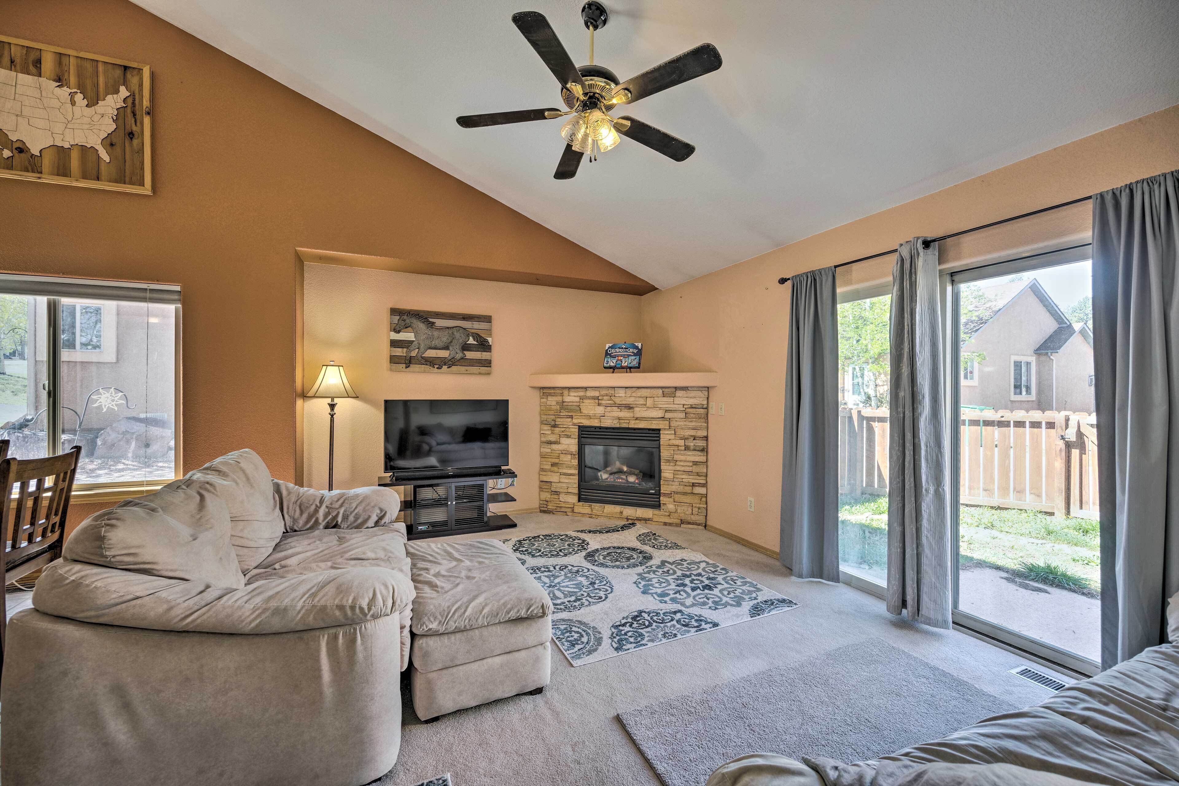 Woodland Park Home w/ Patio & Fenced Yard!