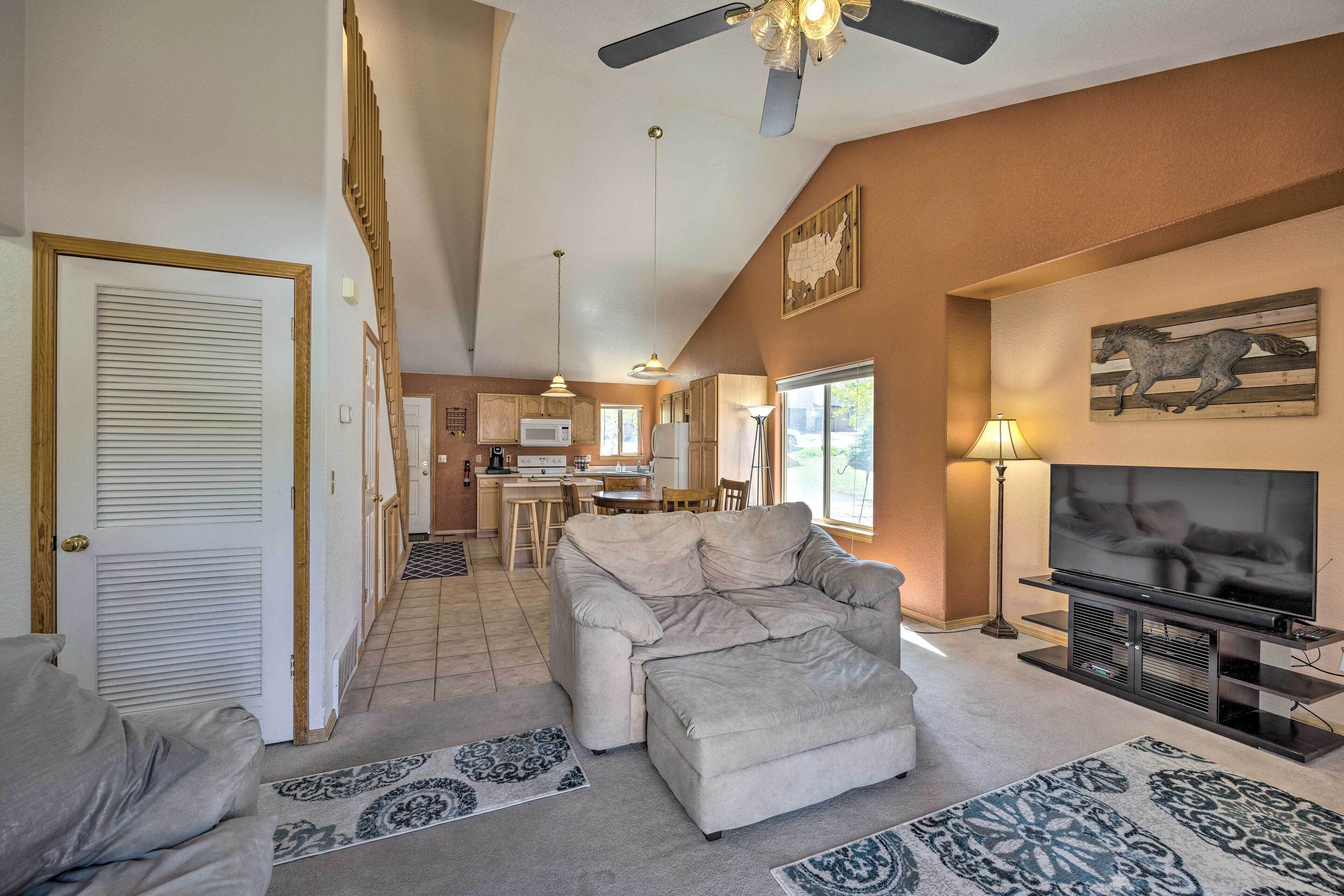 Woodland Park Home w/ Patio & Fenced Yard!