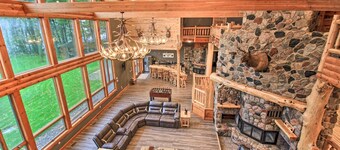 Waterfront Lake Mille Lacs Lodge w/ Deck + Grill!