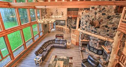 Waterfront Lake Mille Lacs Lodge w/ Deck + Grill!