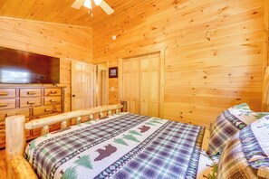 Interior - Blue Ridge Mountain Cabin Rental w/ Fire Pit! (Murphy)