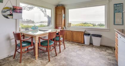 Cliffside Lighthouse Beach Home w/ Ocean View