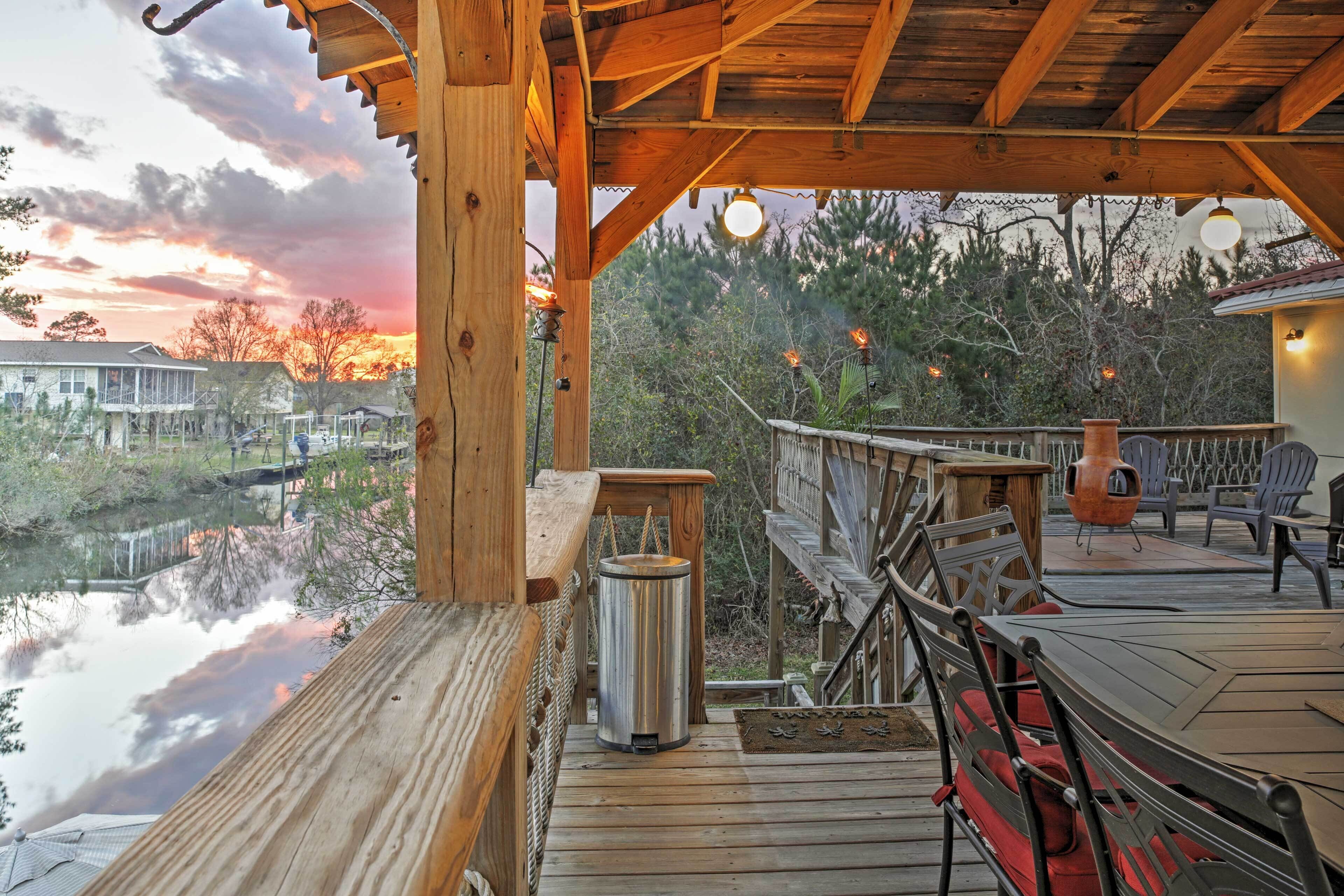 Bay St. Louis House w/ Boat Dock & Launch!