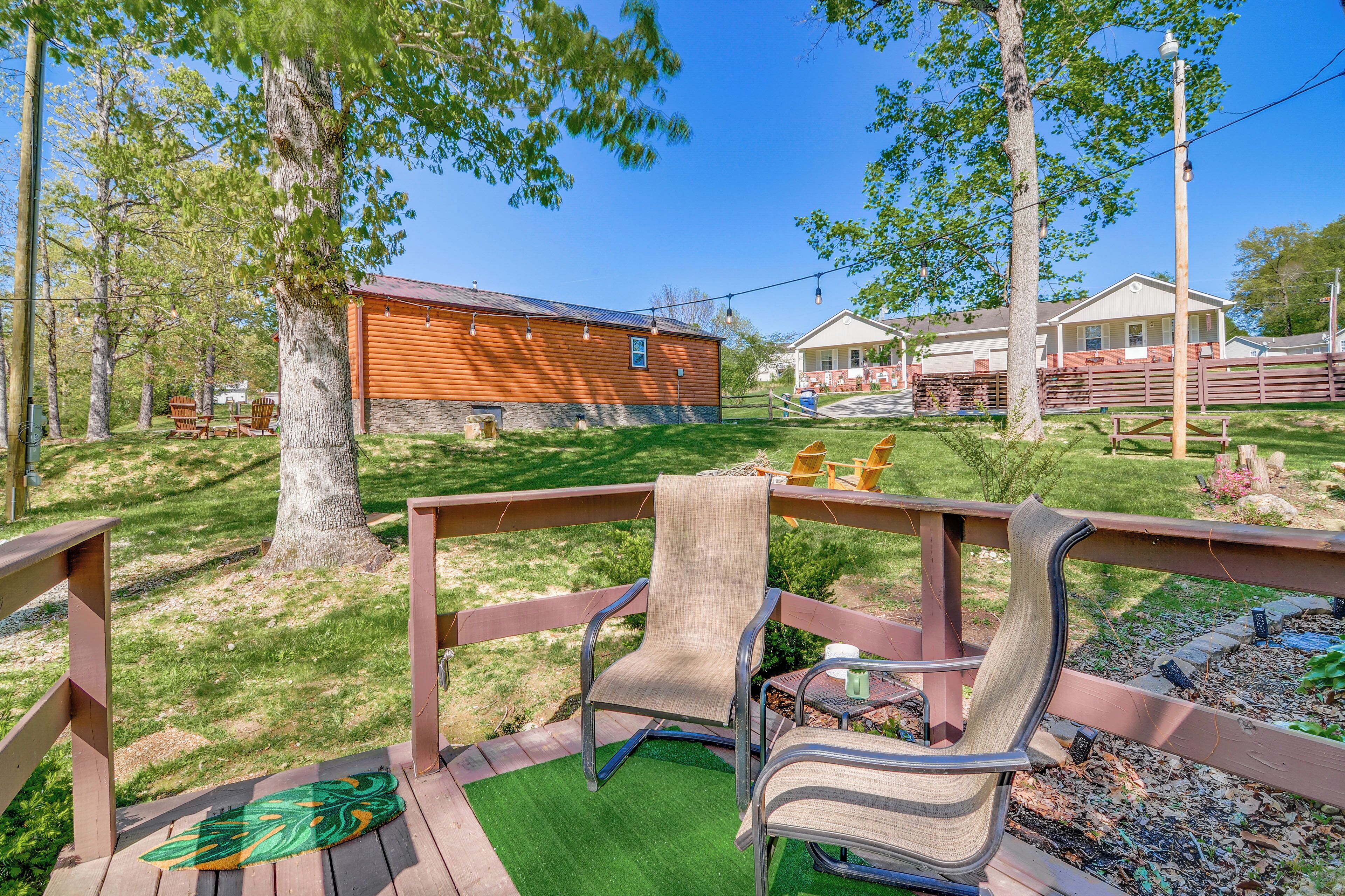 Fachada de la propiedad