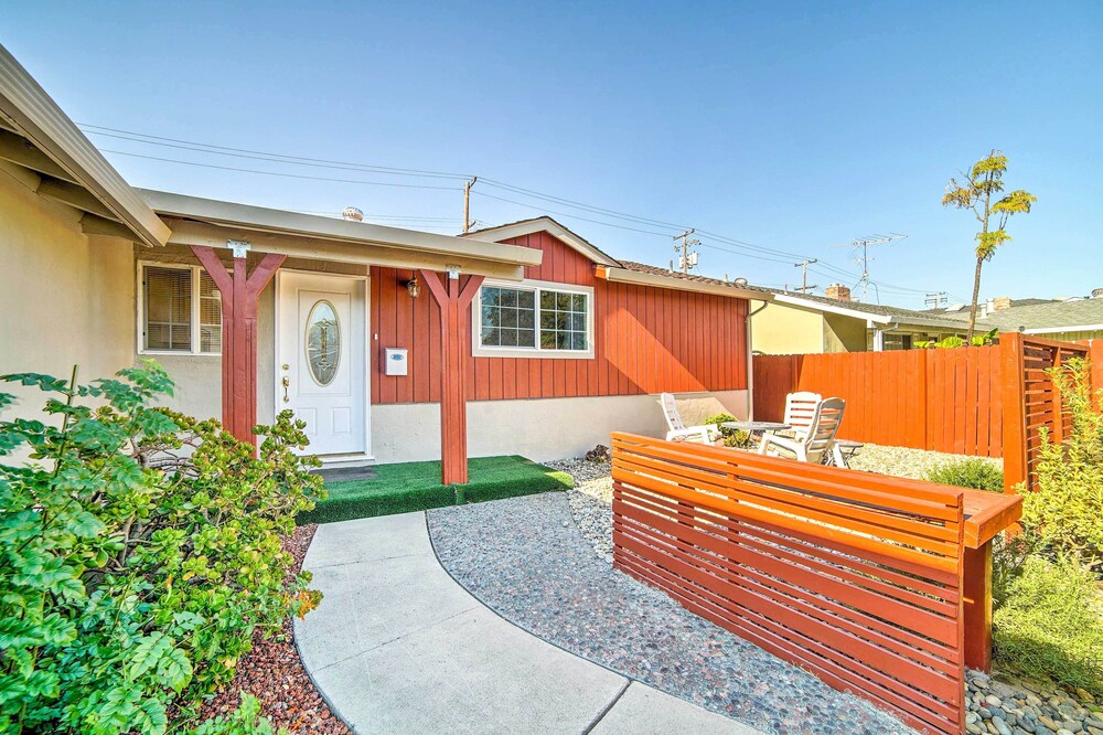 Central Santa Clara Home W/beautiful Outdoor Areas