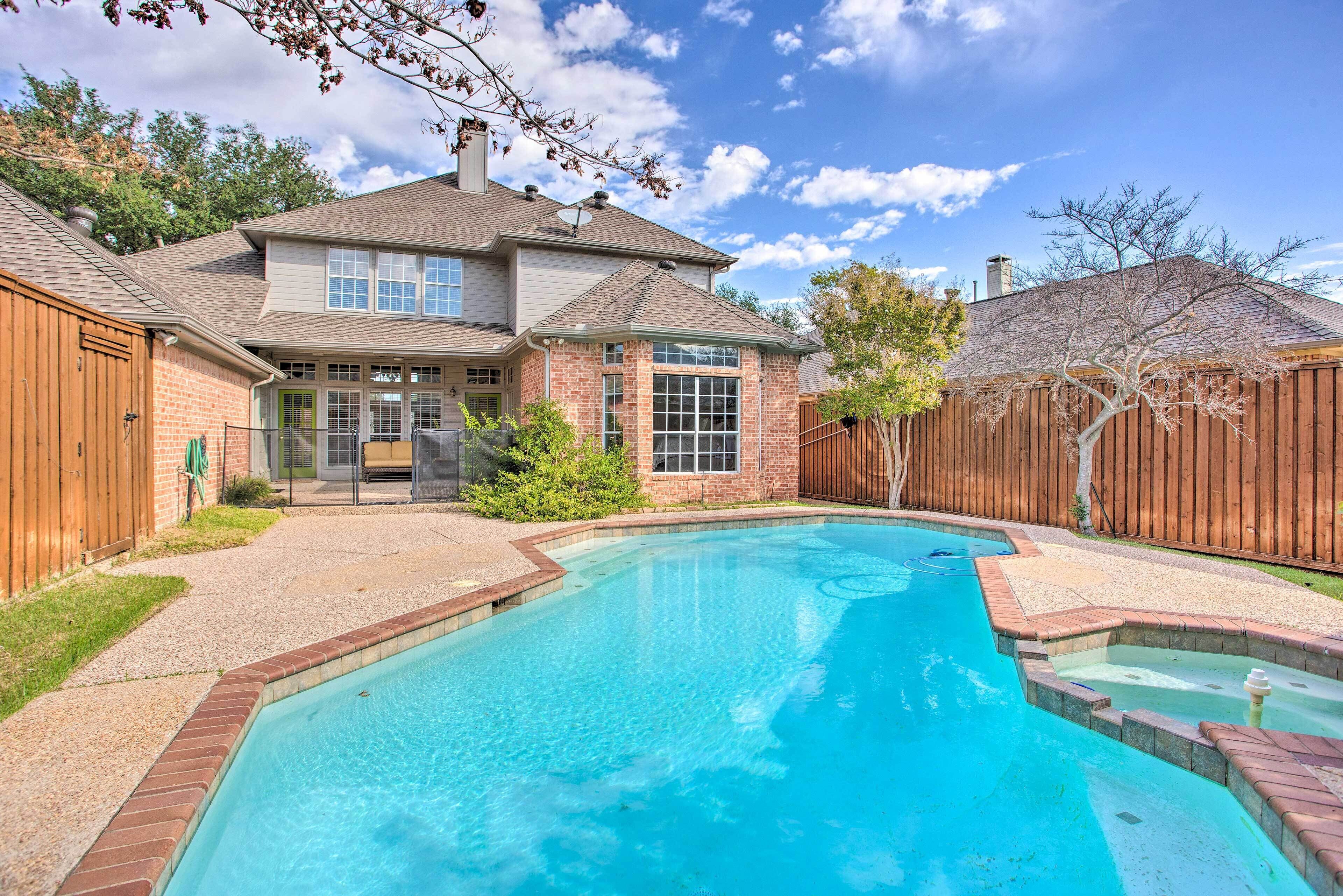 Elegant Plano Home w/ Private Outdoor Pool!