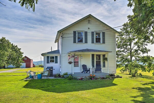Finger Lakes Farm Retreat: Walk To Wineries! - Seneca Lake, NY