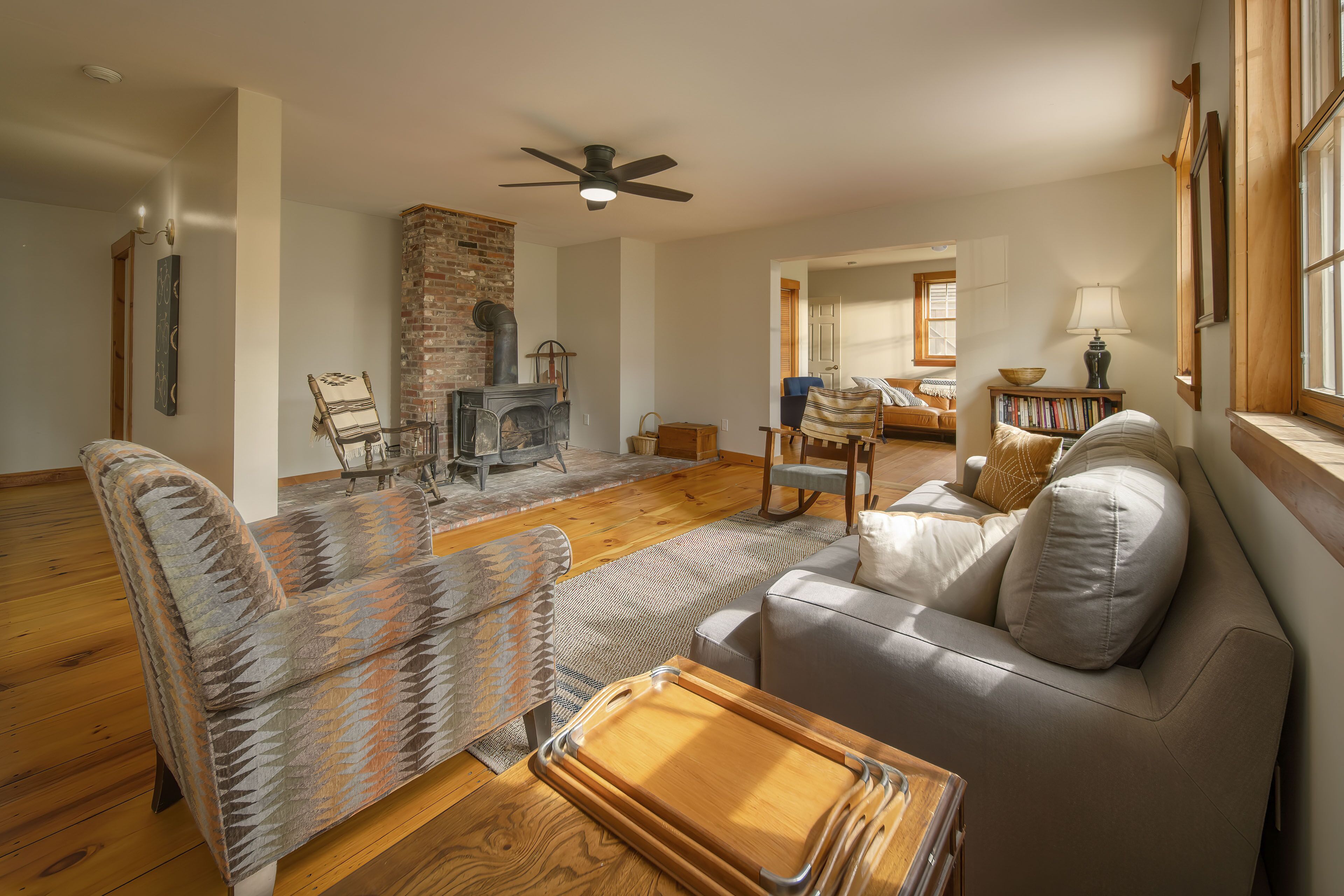 Colonial Home Directly on Kingdom Trails!