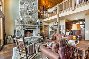 House (4 Bedrooms) | Interior - Luxury Sapphire Cabin: Mtn Views + Resort Access! (Sapphire)