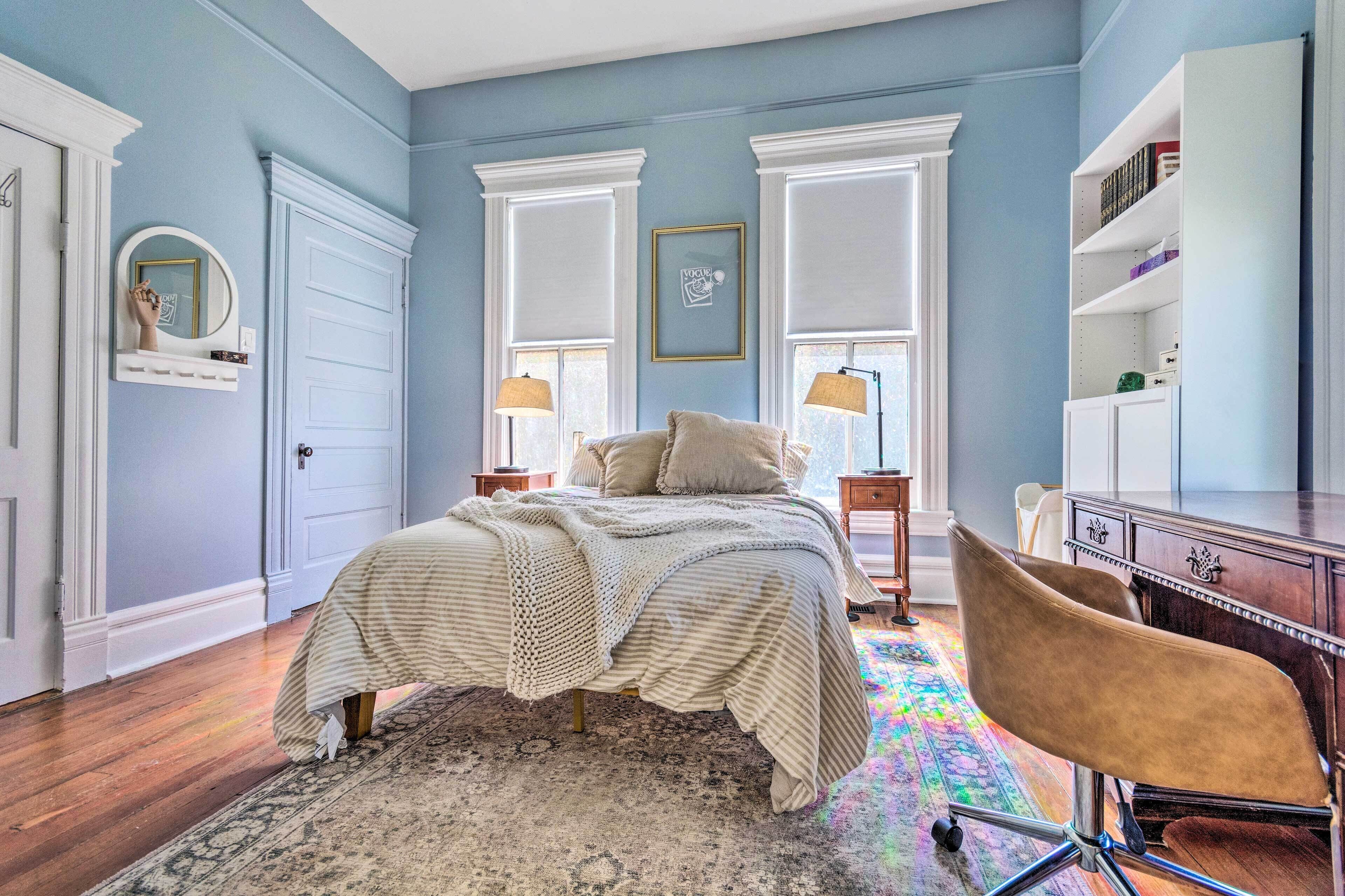 独立别墅 (2 Bedrooms) | 2 多间卧室、笔记本电脑工作区、熨斗/熨衣板、床单