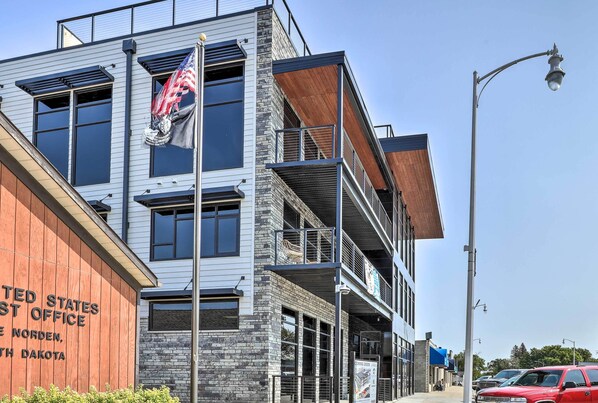 Front of property - Lake Norden Apartment w/ Spacious Balcony! (Lake Norden)