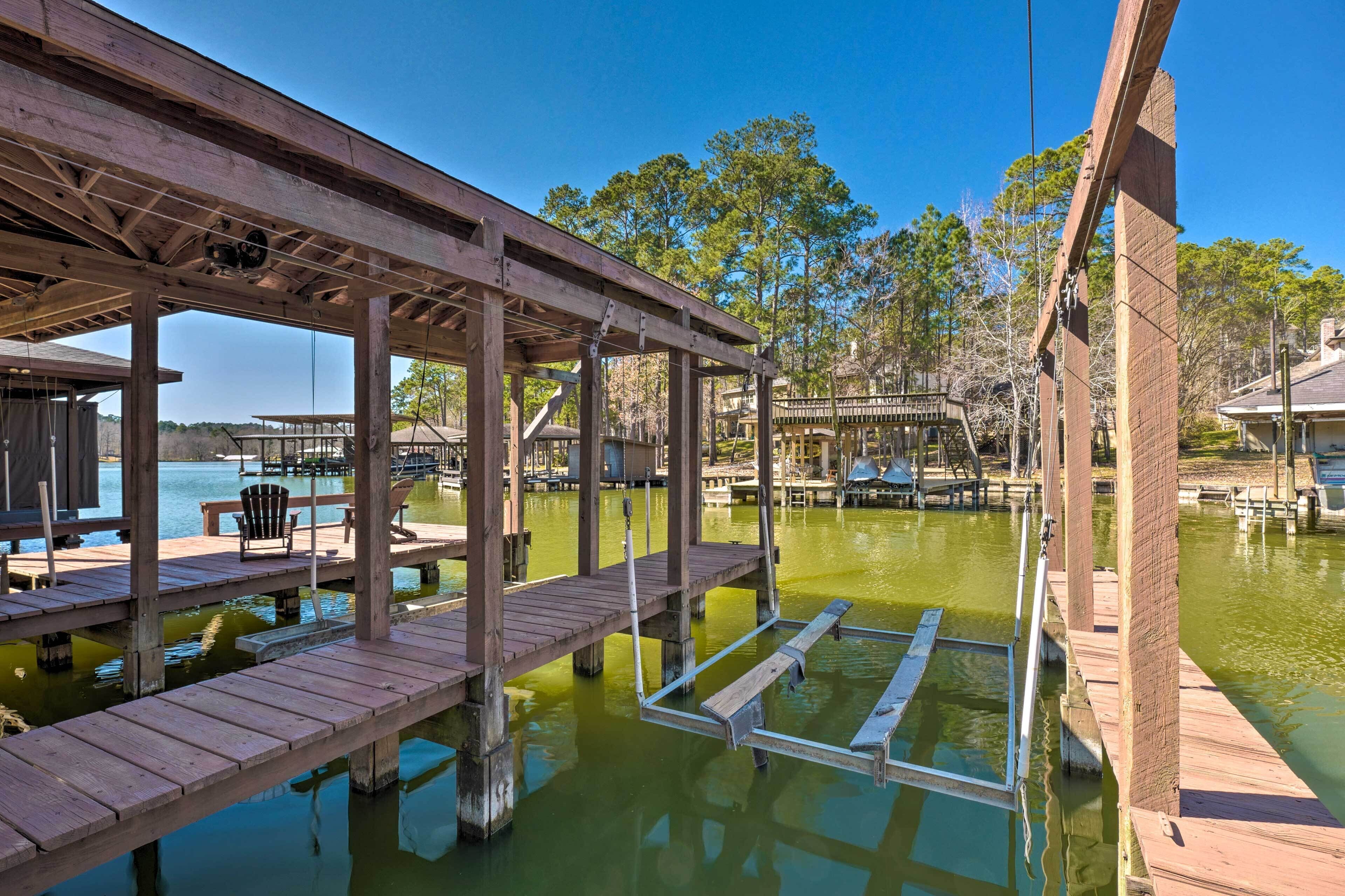 Lake Livingston Retreat w/ Boat Dock & Slip!