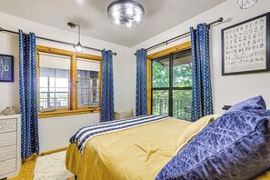 House (2 Bedrooms) | Interior - Lake-view Home w/ Deck + Gas Grill in Bernice! (Afton)