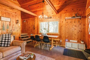 House (2 Bedrooms) | Interior - 3 Mi to Big Trees State Park: Cabin w/ Scenic Deck (Arnold)