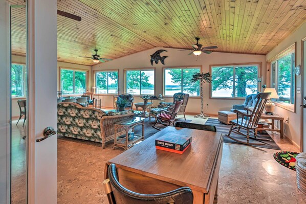 Interior - Lakefront Spicer Cabin w/ Dock & 2 Kayaks! (Spicer)