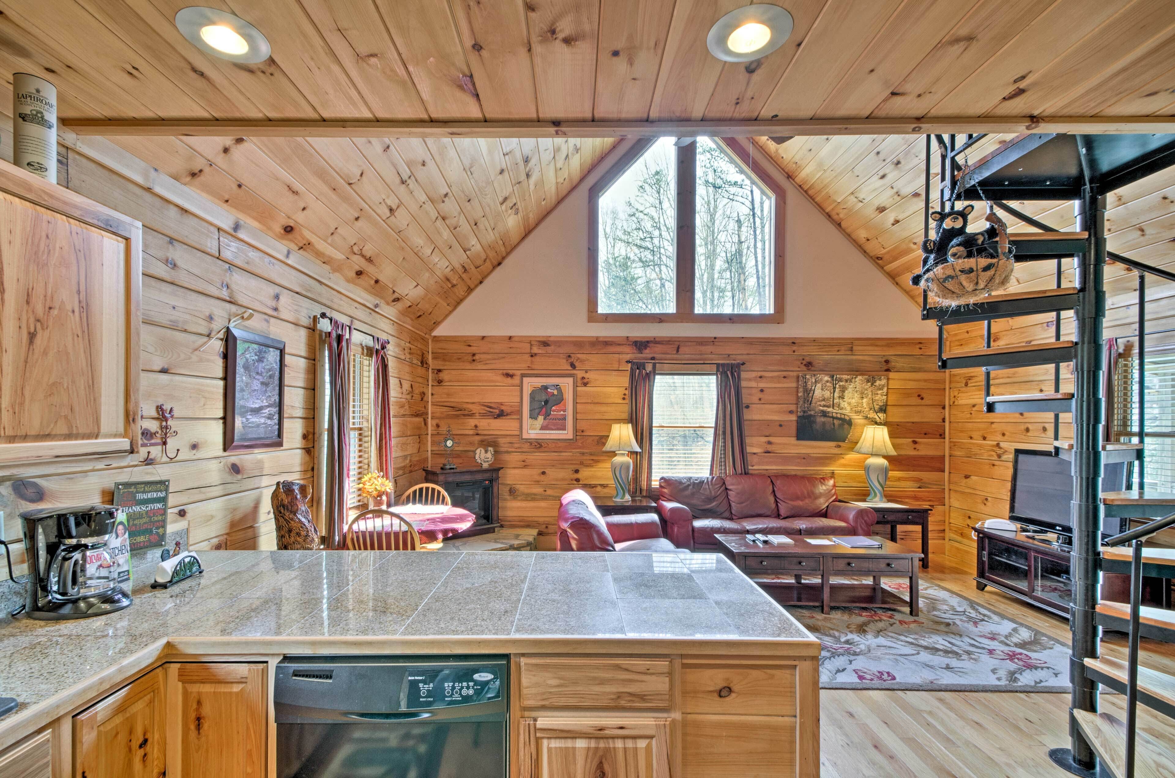 Bryson City Vacation Rental w/ Hot Tub & Fire Pit!