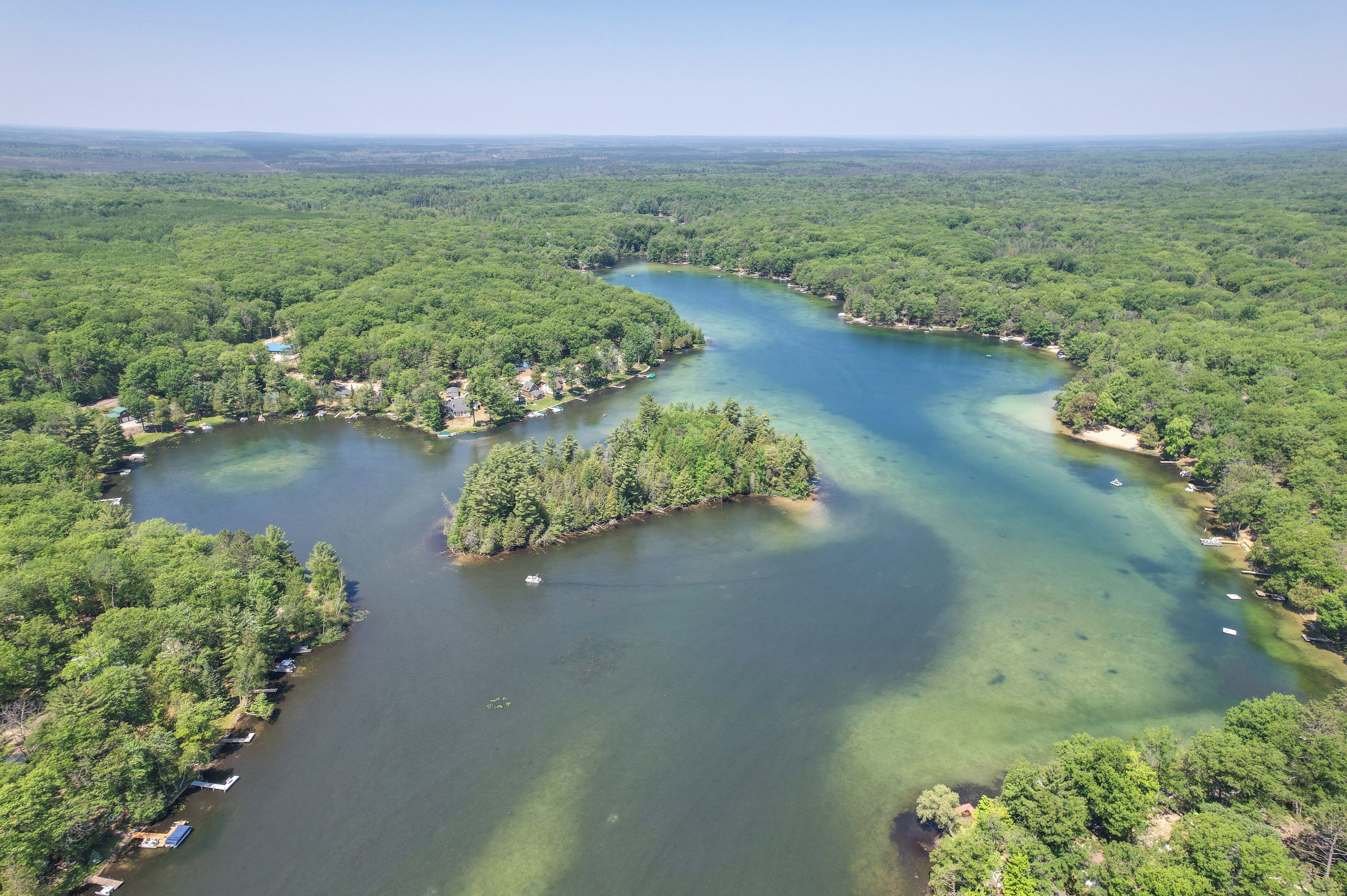 Rose City Cabin w/ Fire Pit & Lake Access
