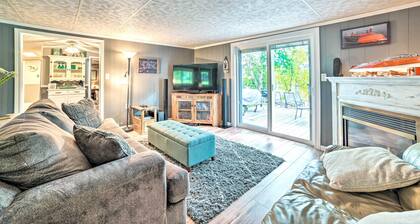 Riverfront Home w/ Dock ~ 6 Mi to Cheboygan!