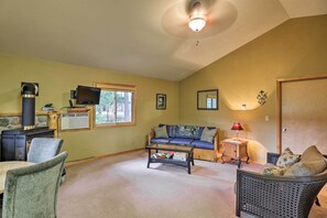 House (1 Bedroom) | Interior - Trego Cabin w/ Mountain Views & Lake Access! (Trego)