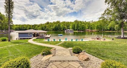 Waterfront Lake Anna Home w/ Dock, Beach & Kayaks!
