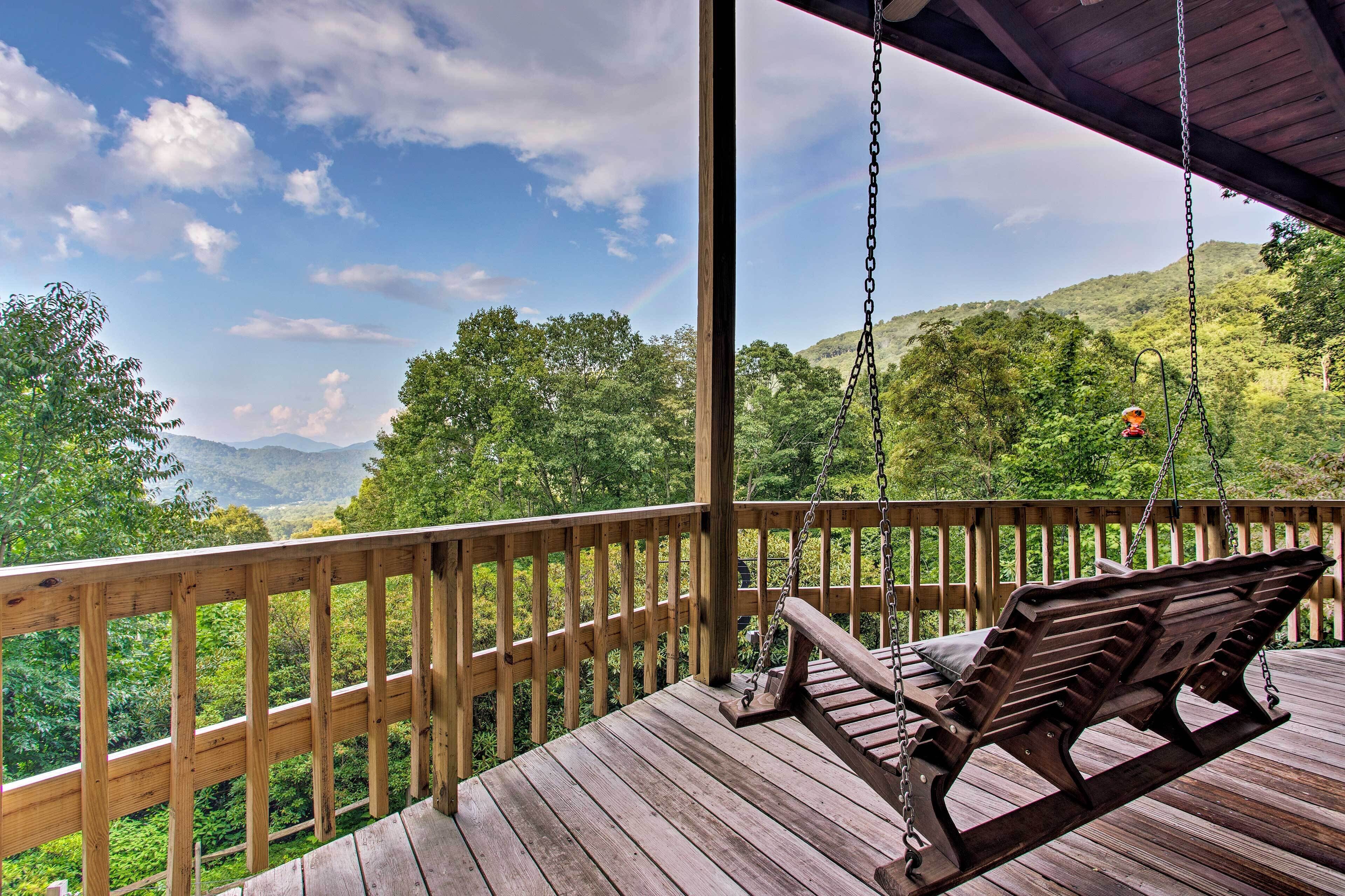 Upscale Cabin W/stunning Blue Ridge Mountain Views