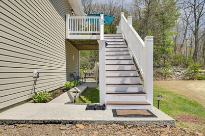 雷斯敦湖附近 11 英里林間家庭度假屋