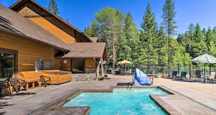 Whitefish Escape w/ Deck: 3 Mi to Ski Resort!